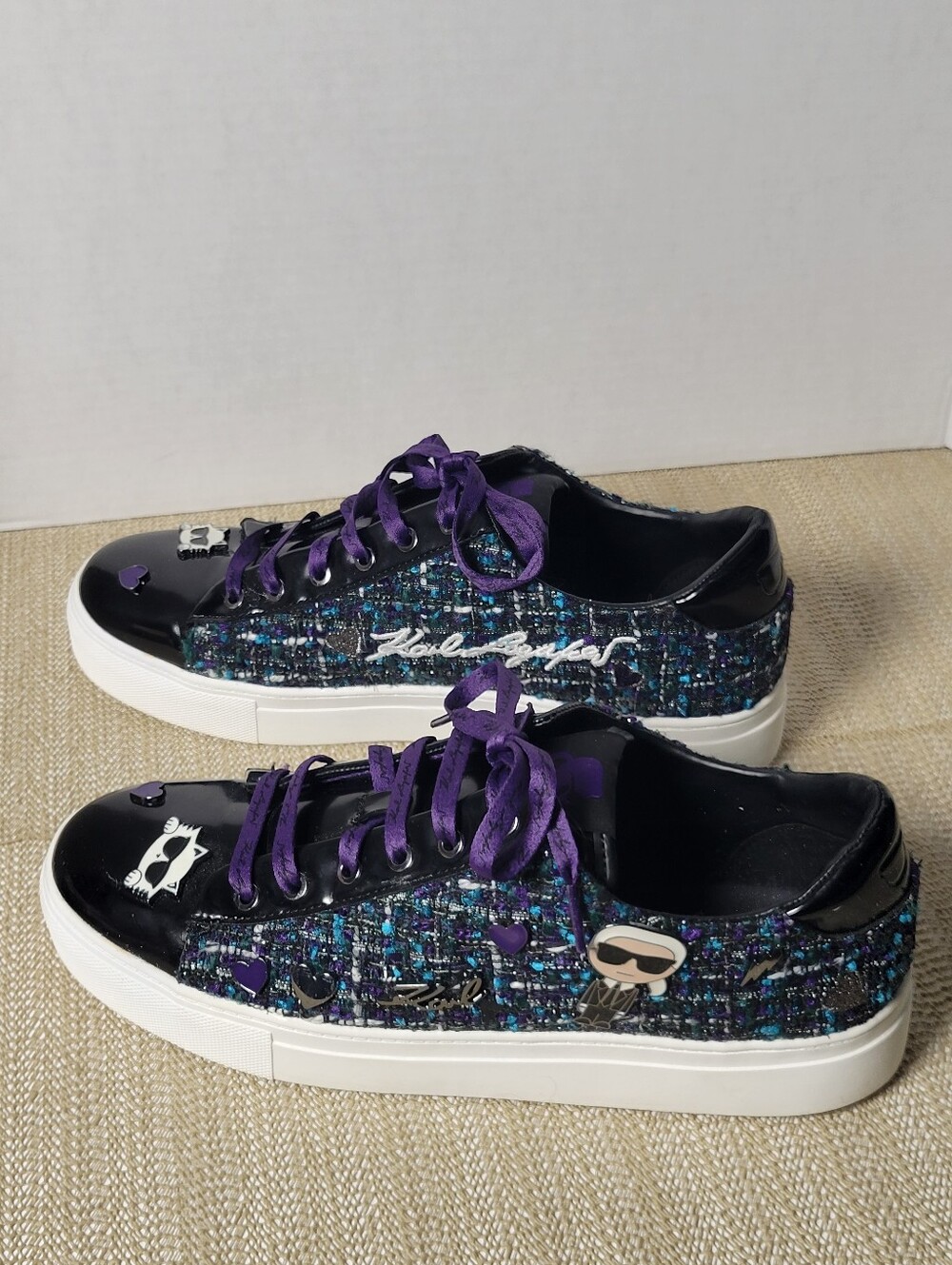 Karl Lagerfeld Paris Cate Pins Sneakers
